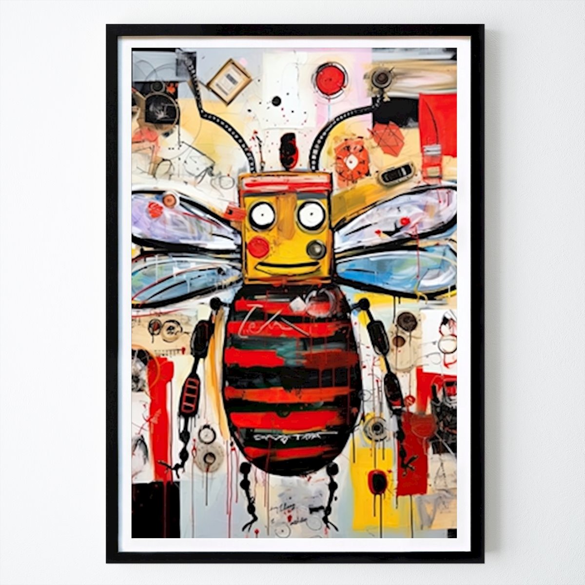 Állat Poszter: Robo méh Urban Beat Prints által