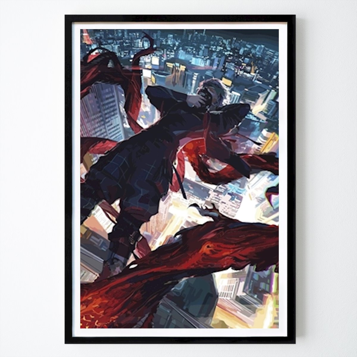 Illustration Poster: Anime von Jon varhamet