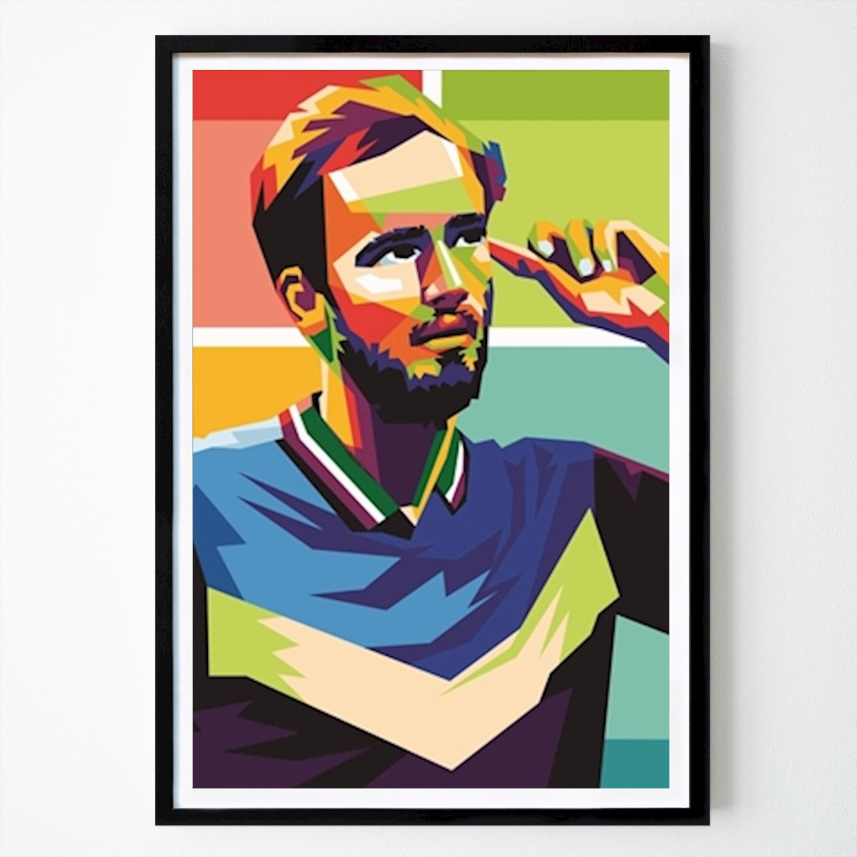 Freizeit Poster: Daniil medvedev von Fathur iman
