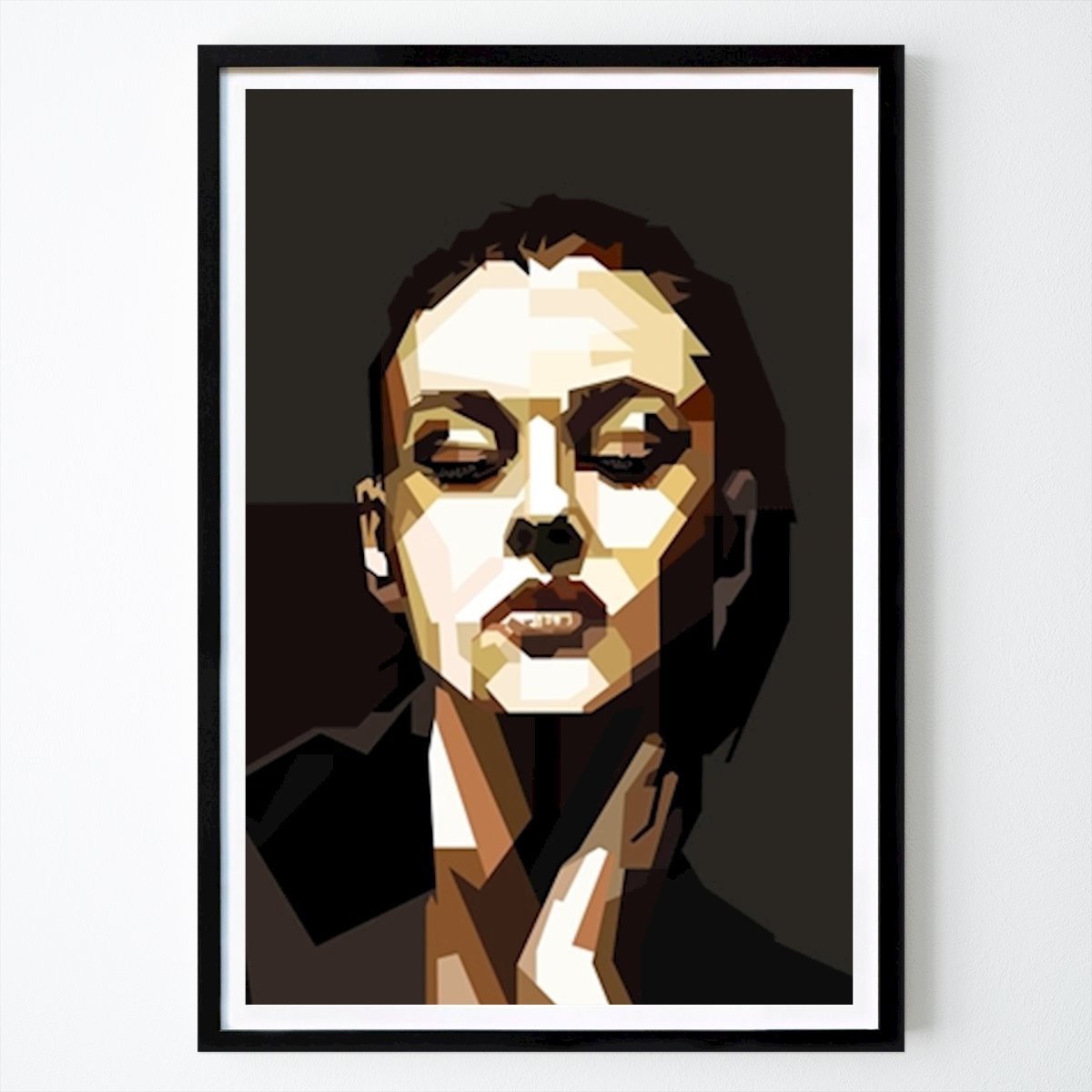 Taliansko Plagát: Monica Bellucci Beauty herečka od Vintage WPAP
