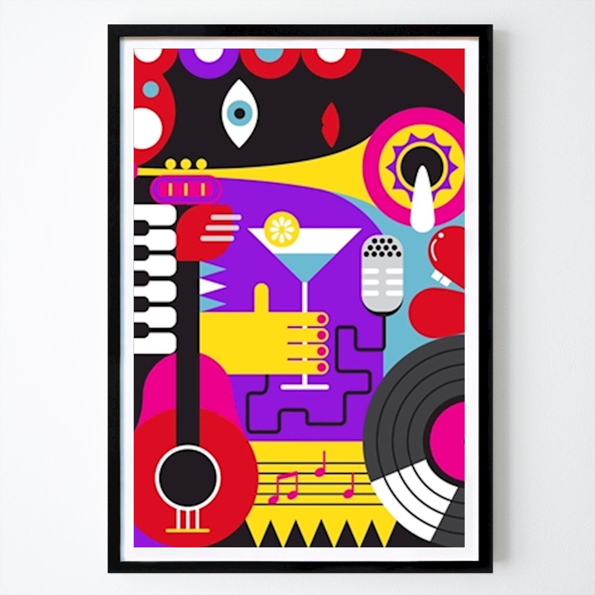 Music Poster: All That Jazz by Artem Pozdniakov
