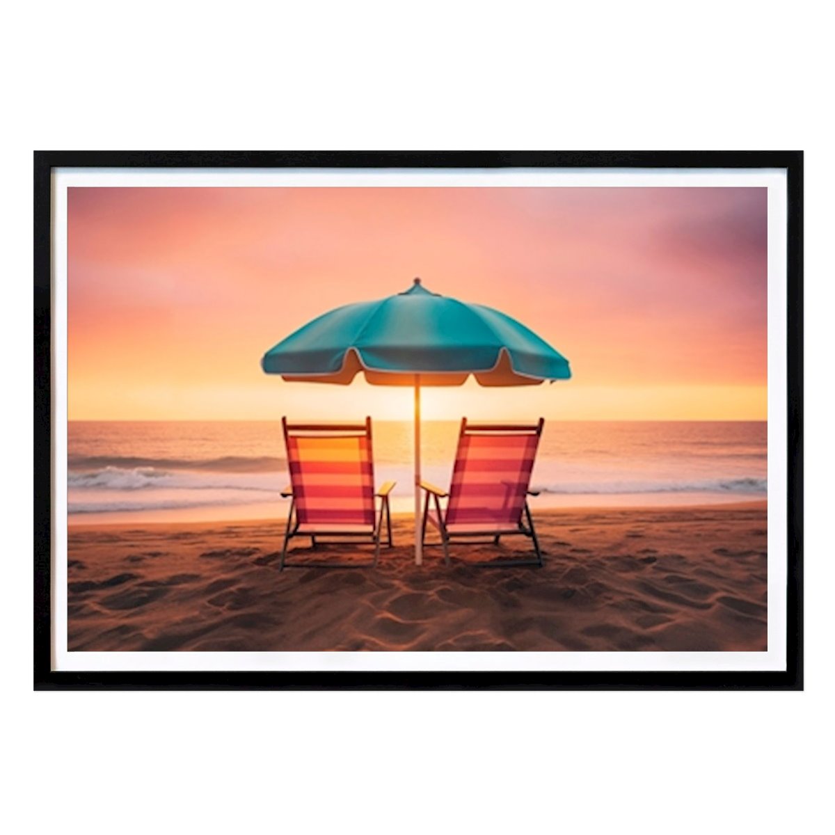 Natur Plakat: Sommersolnedgang i California av Philippe HUGONNARD