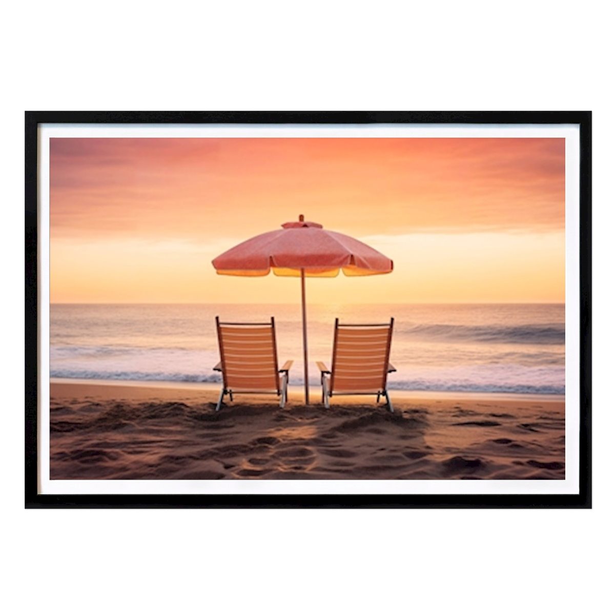 Natur Plakat: Begge vendt mot havet av Philippe HUGONNARD