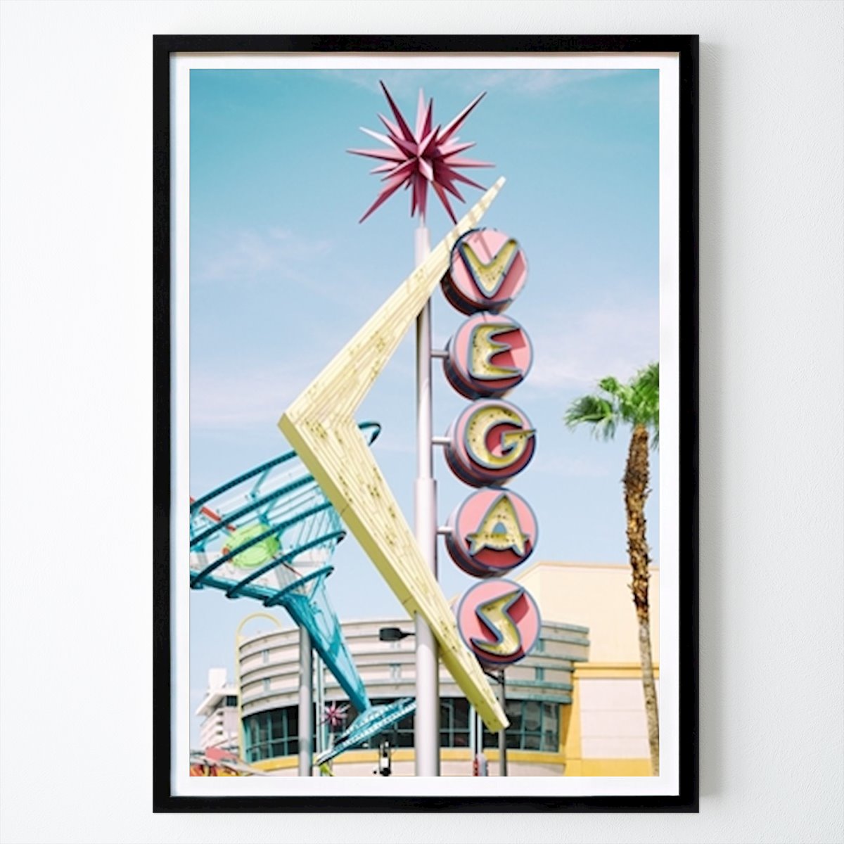 Platser & Städer Poster: Vegas av Philippe HUGONNARD