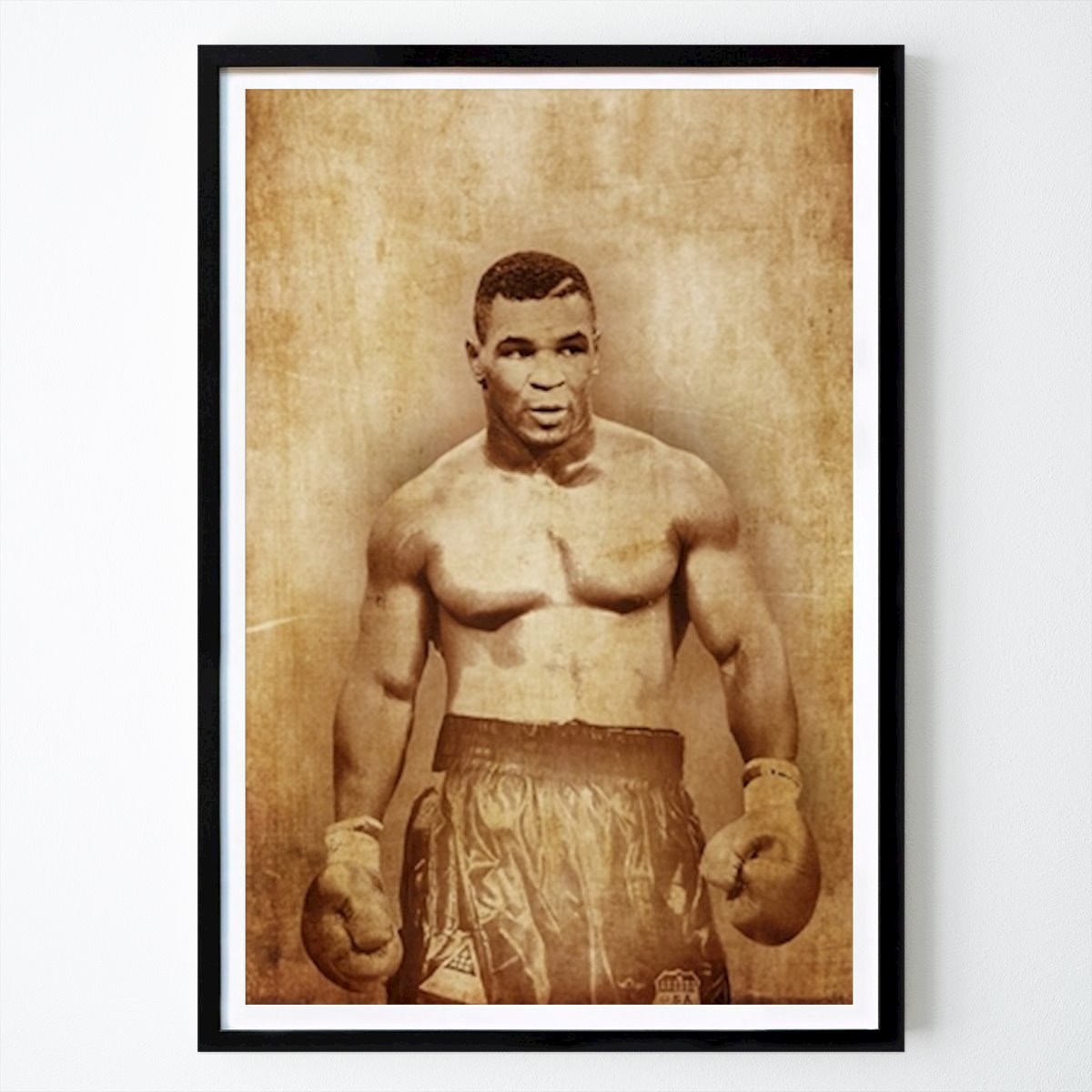 Retro & Vintage Poster: Mike Tyson by Laurie