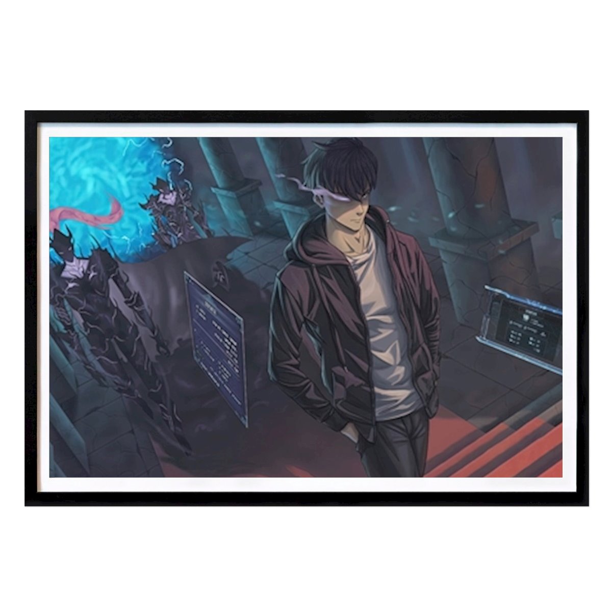 Lifestyle Poster: Sung JInwo - Solo-Leveling von Best