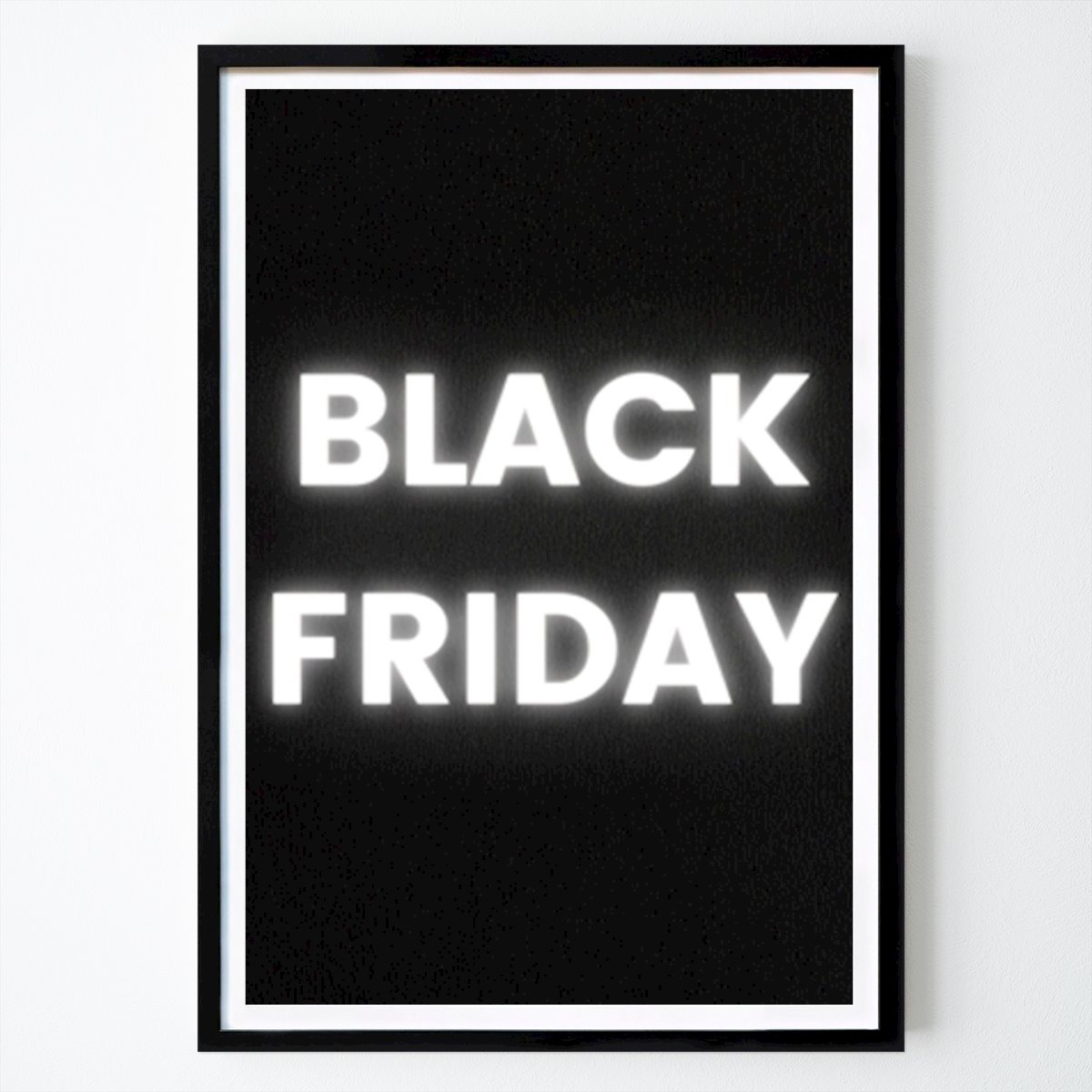 Freizeit Poster: SCHWARZER FREITAG von Raihan Kusumo