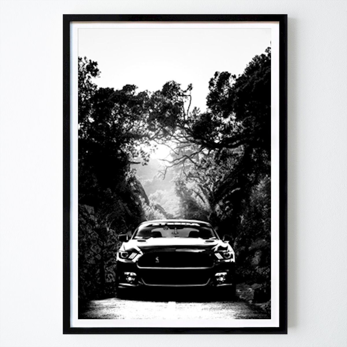 Voiture Affiche: Mustang gt par Novia purwanti