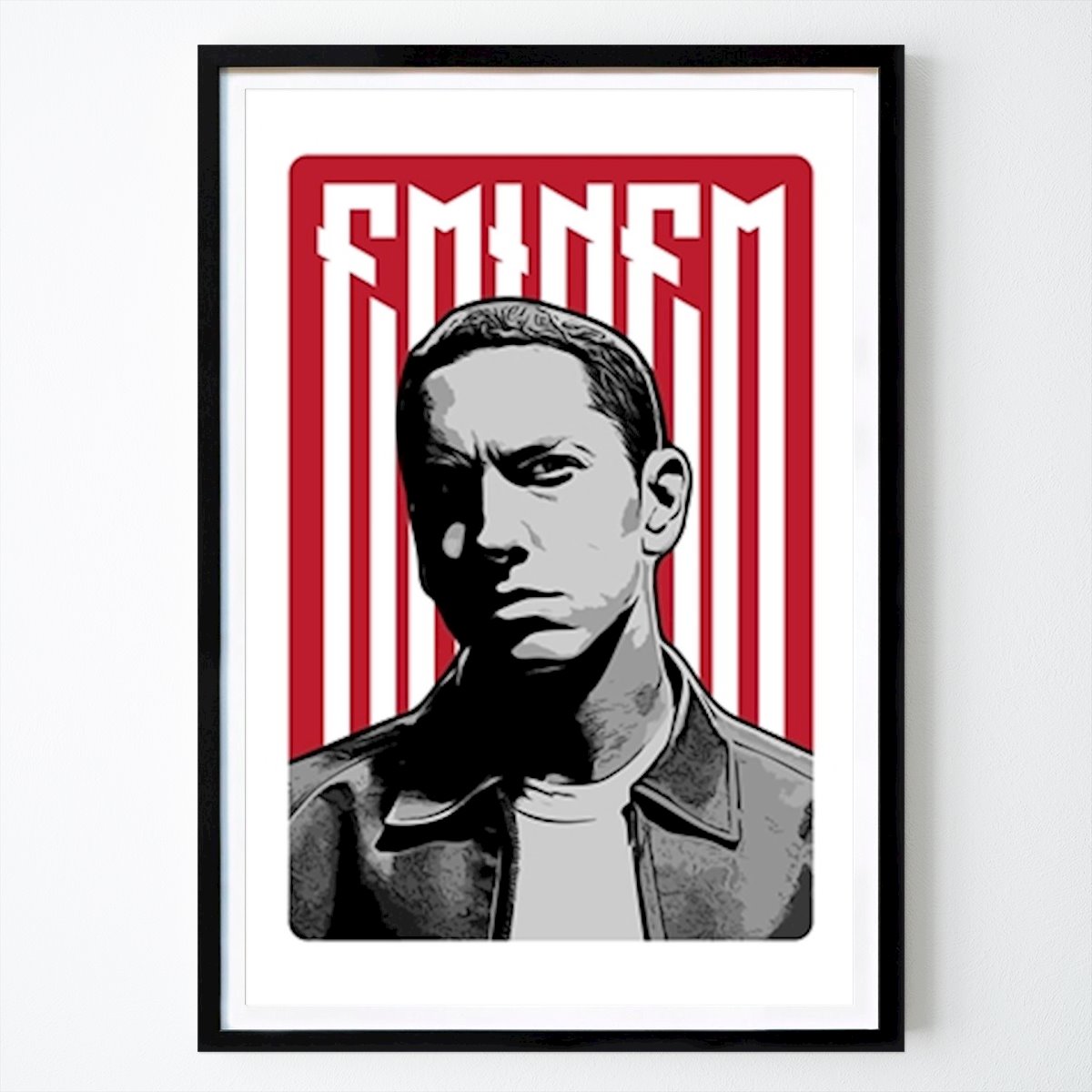 Retro & Vintage Poster: Eminem em Arte Vetorial de Ilham Dwi Saputra