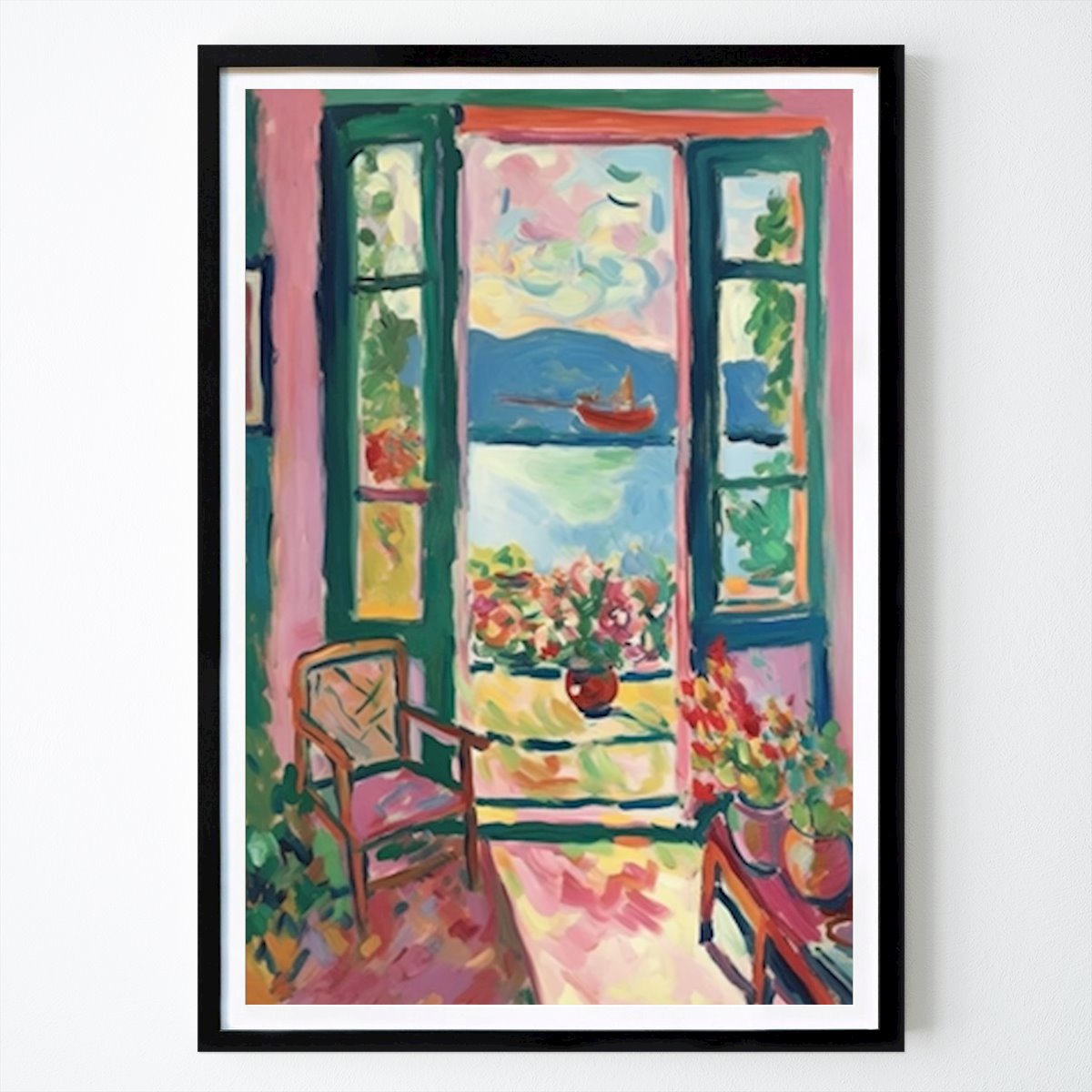 Retro & Vintage Poster: Ispirato a Matisse di Niklas Soleil