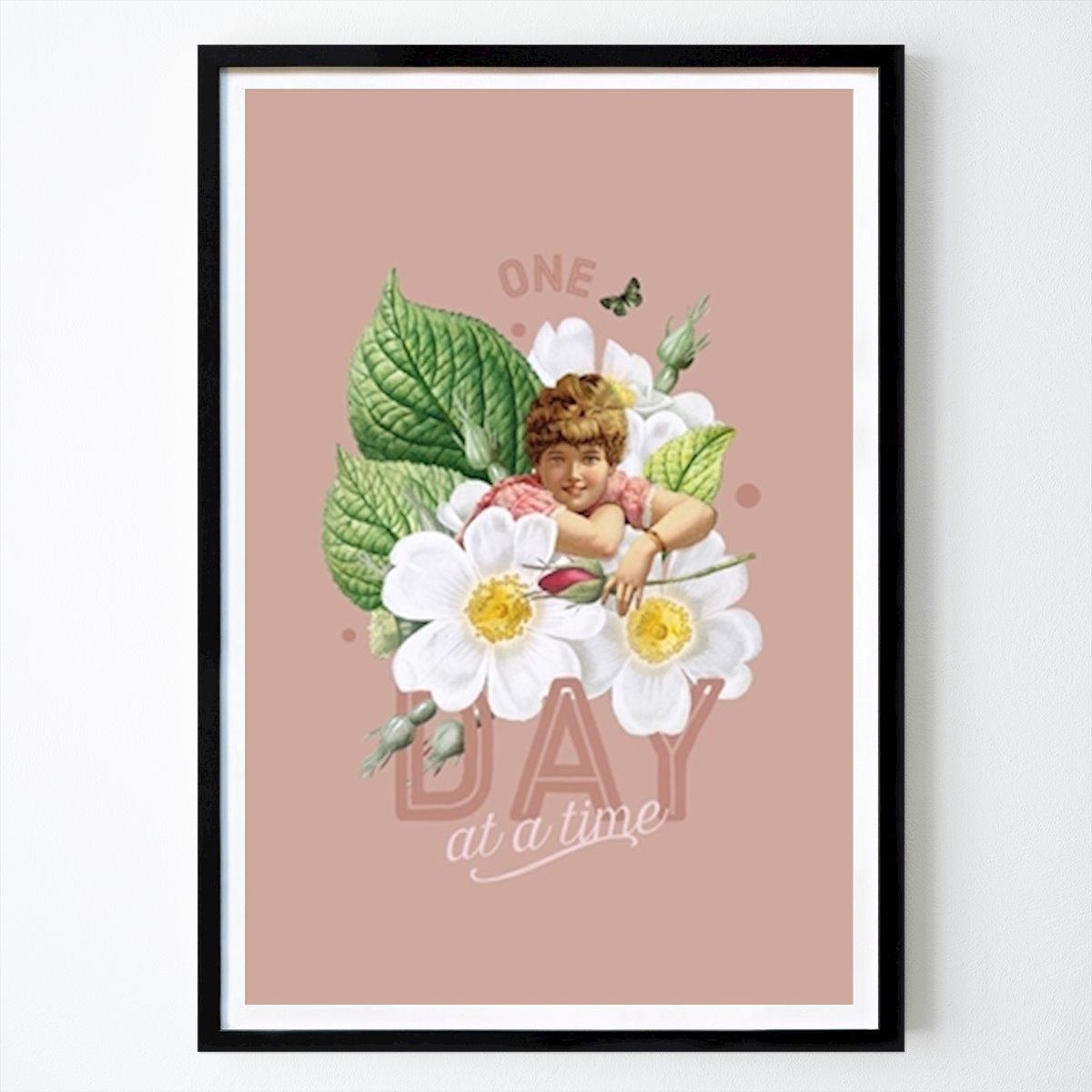 Citation & Text Poster: One day at a time by Avis & Flos