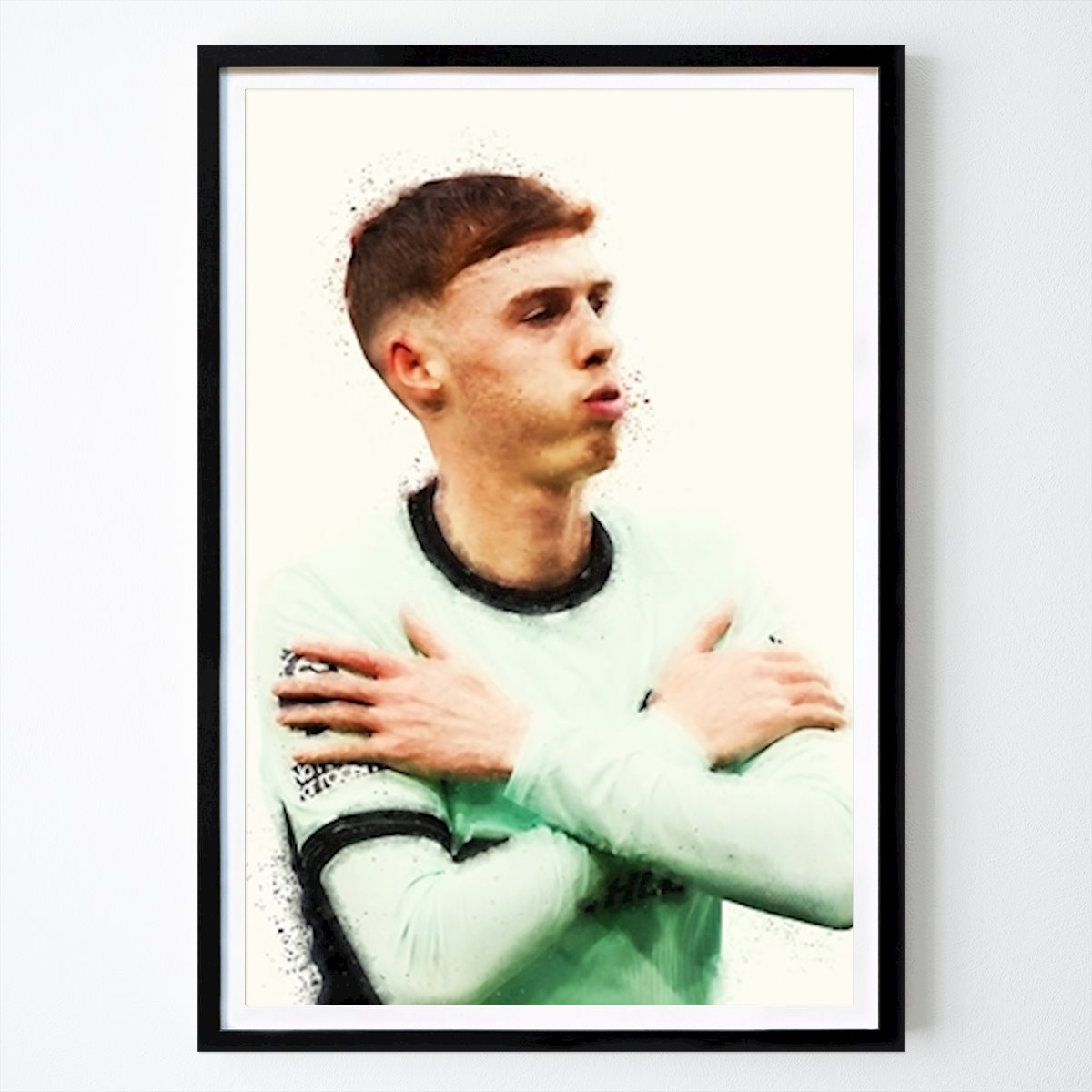 Fußball Poster: Cole Palmer von Leo Mello