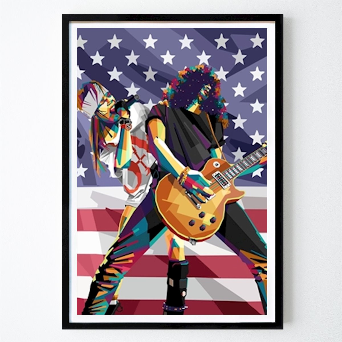 Pop Art Poster: Legend Music Pop Art by Des Store