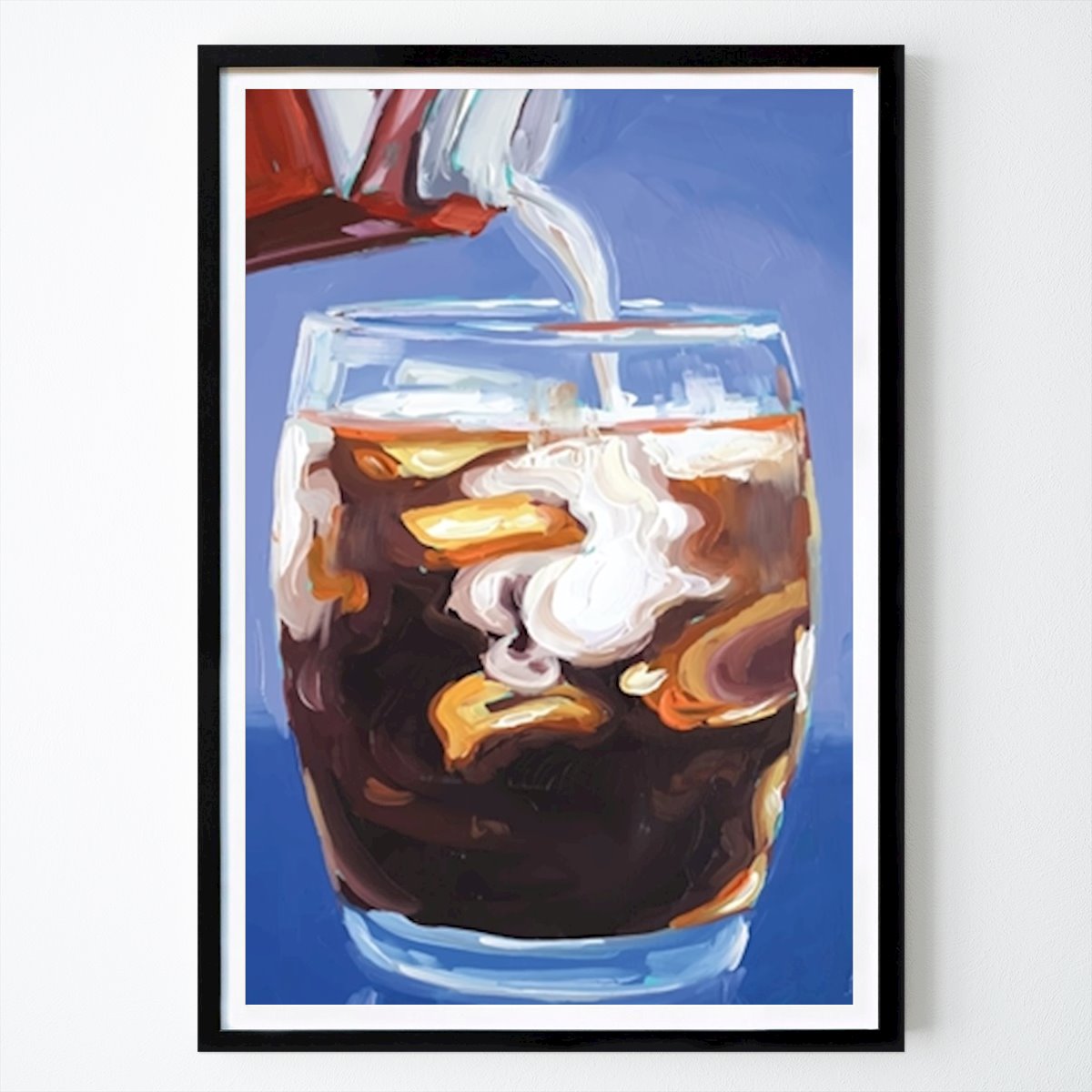 Kjøkken Plakat: Kaffemelk kunst av Ganesh ulya