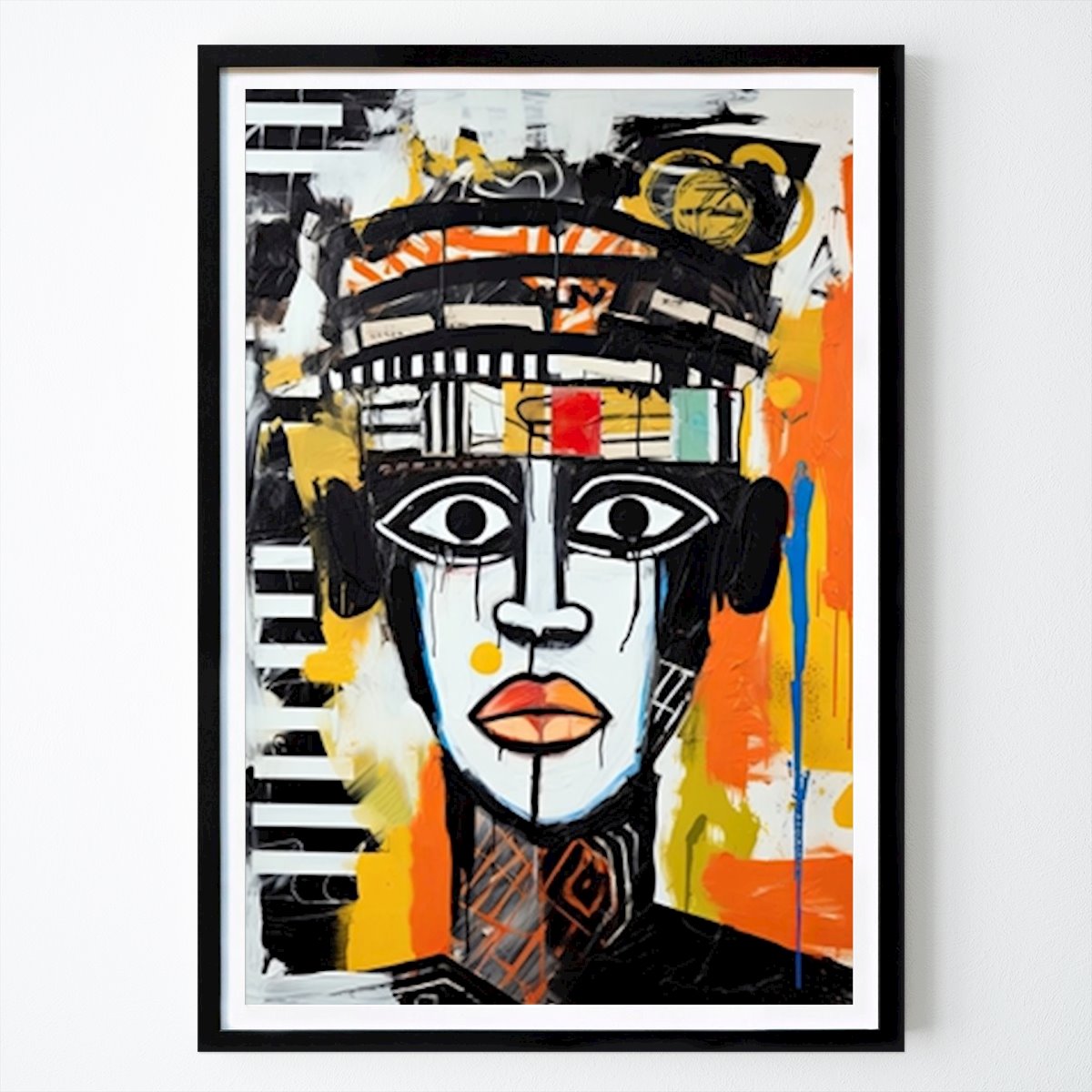 Életstílus Poszter: Afrikai törzsi ember Urban Beat Prints által