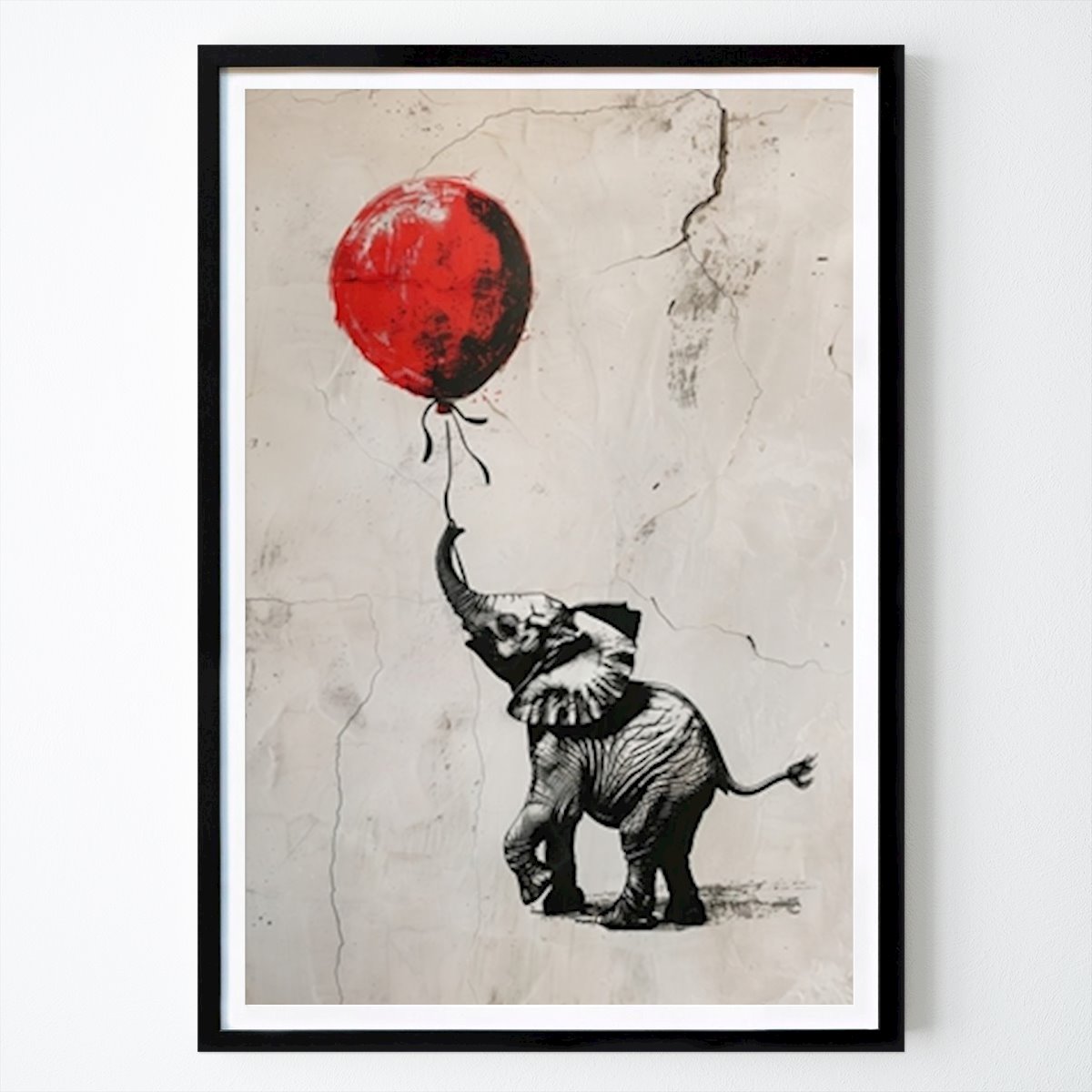 Animal Póster: El bebé elefante de Banksy de Decker Studios