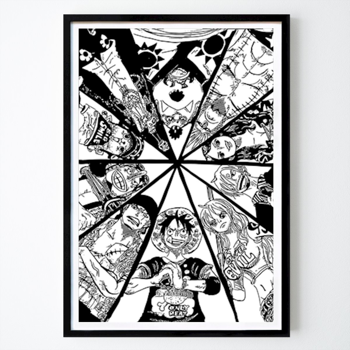 Lazer Poster: Arte do mangá de One Piece de Chika 5