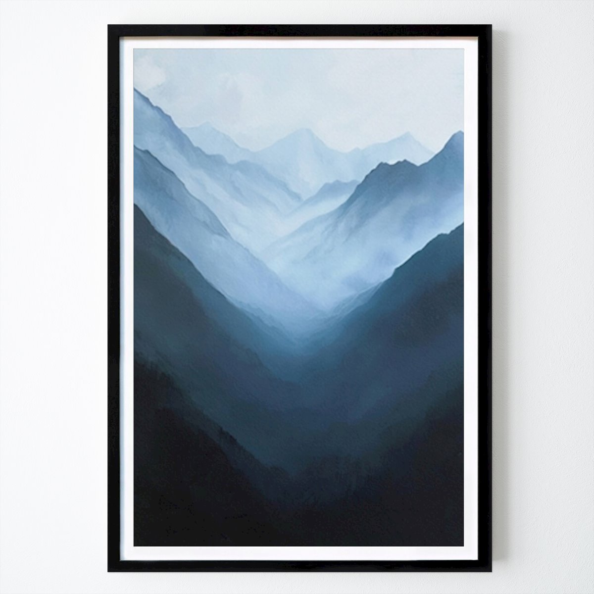 Abstraktes Poster: Minimalistische abstrakte Wandkunst 9 von Bilge Paksoylu
