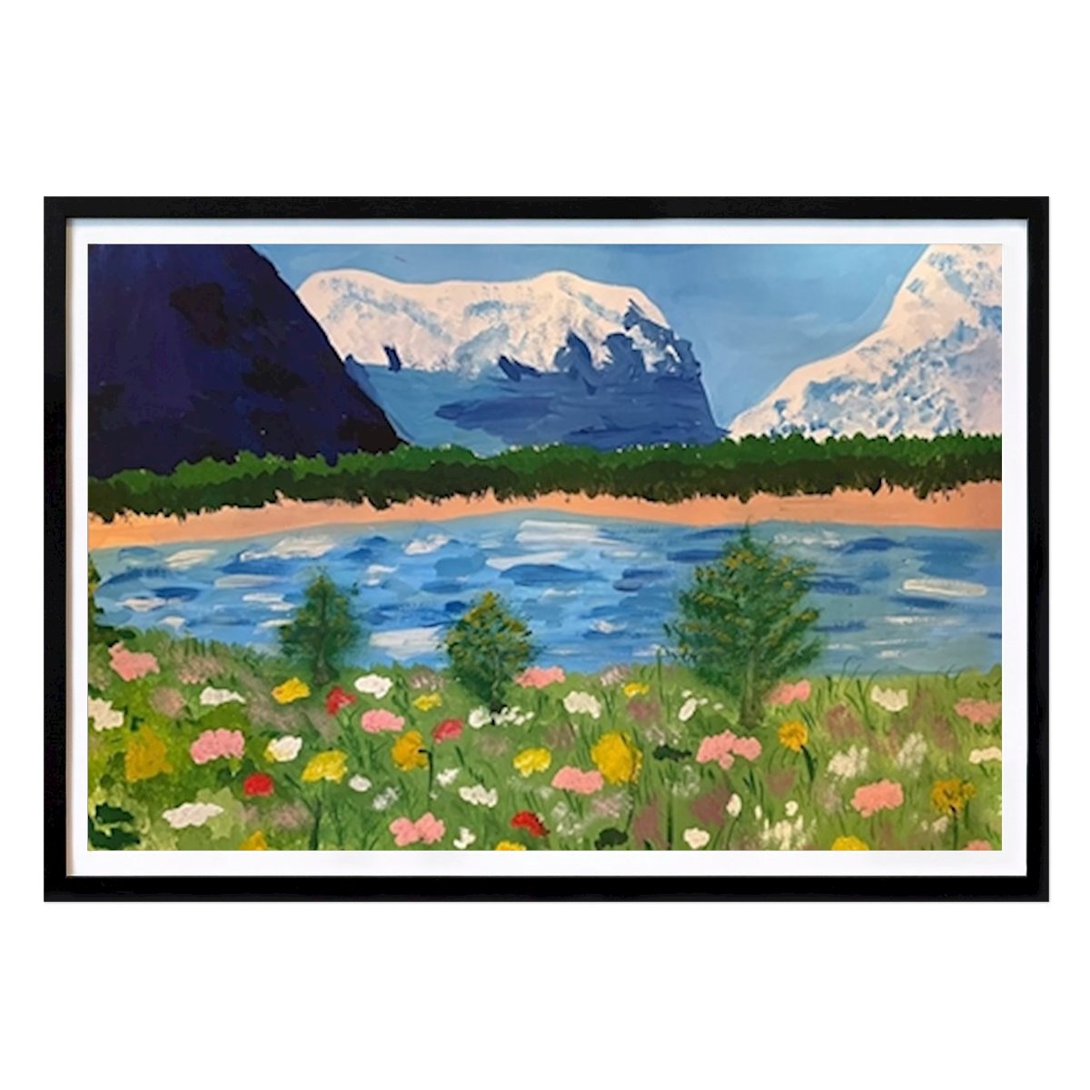 Natur Poster: Sjö skönhet av Nelly Ghazaryan
