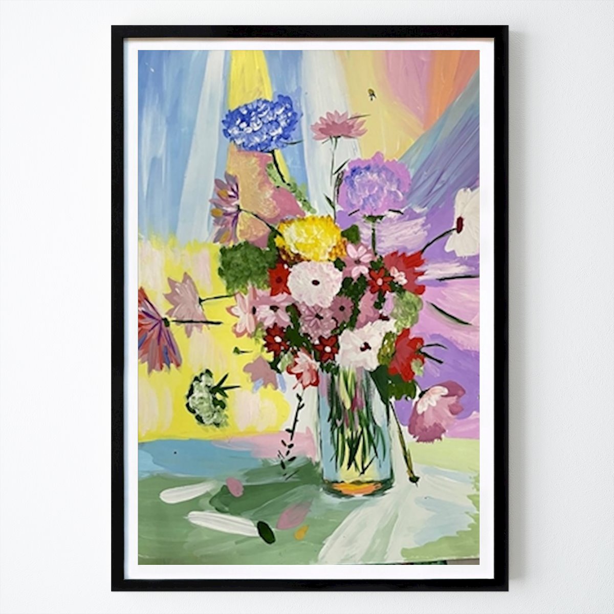 Fleurs & Plantes Affiche: Bouquet d’éclat par Nelly Ghazaryan