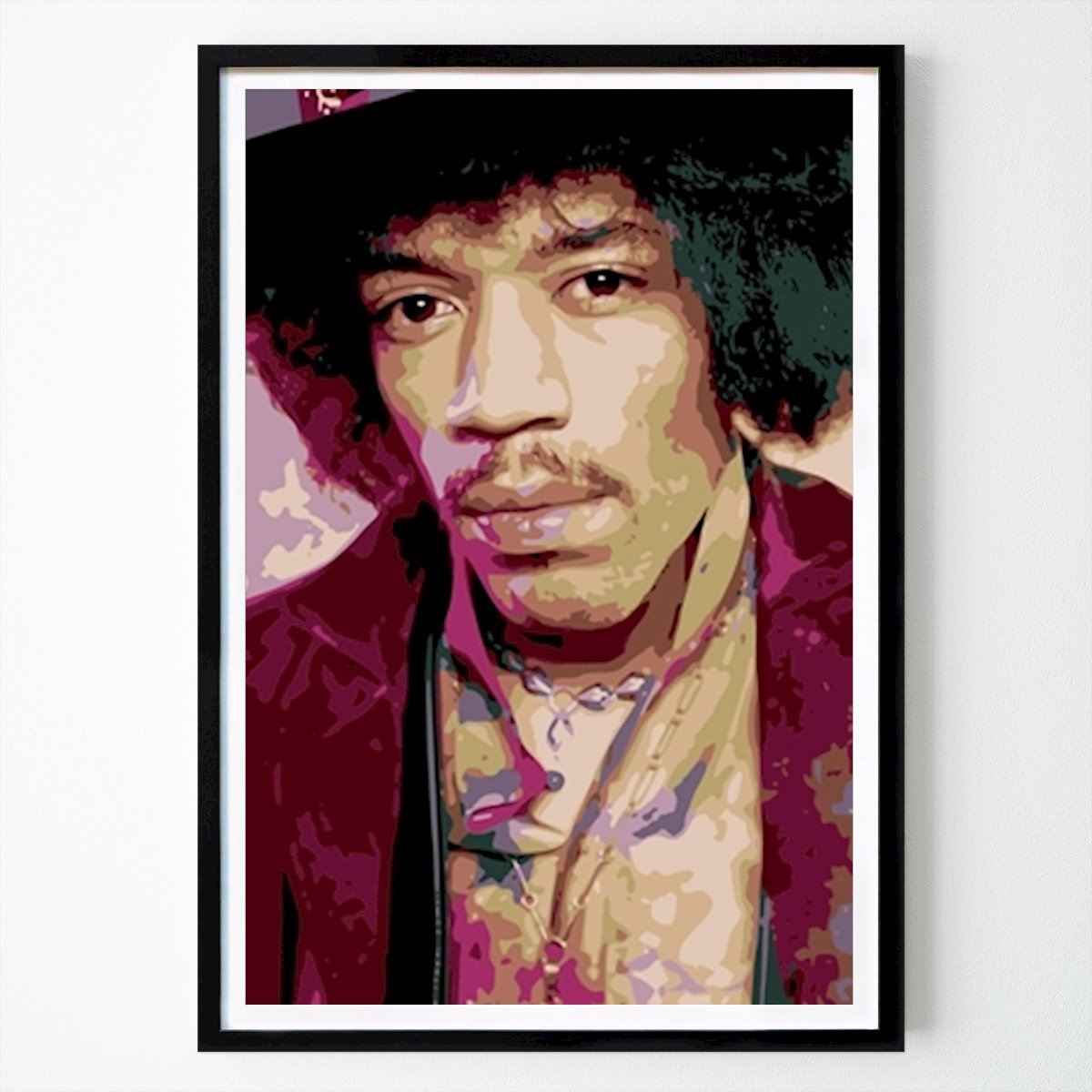 USA Poster: Jimi Hendrix di Hamsah sport