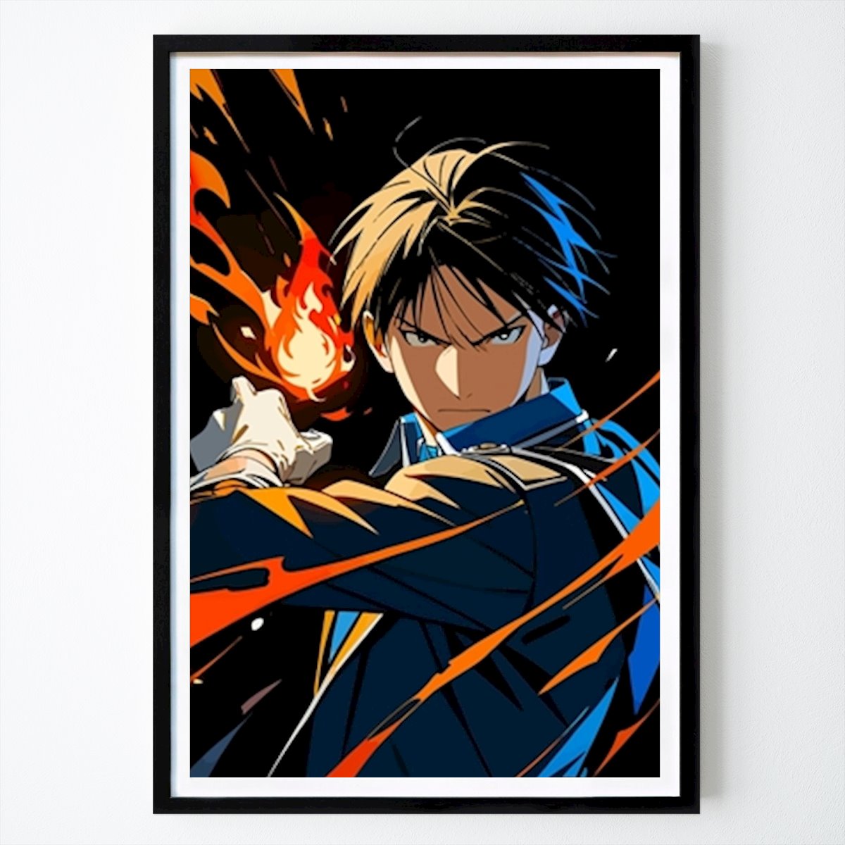 Stile di vita Poster: Roy Mustang - Alchimista della Fiamma di Jonatan Goozman
