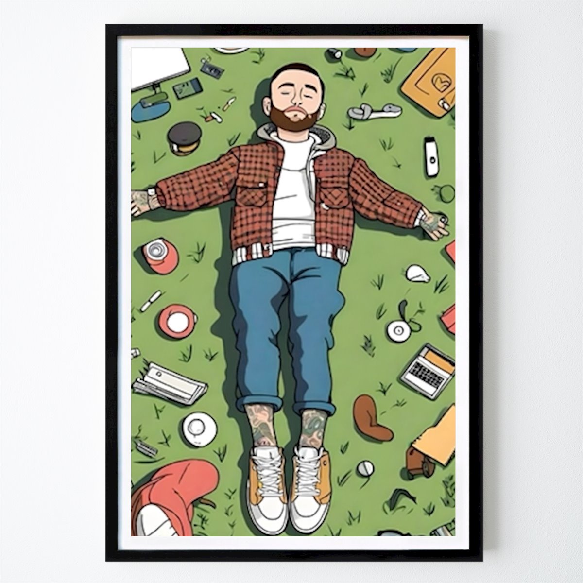 Sztuka Plakat: Maca Millera autorstwa Rudi art