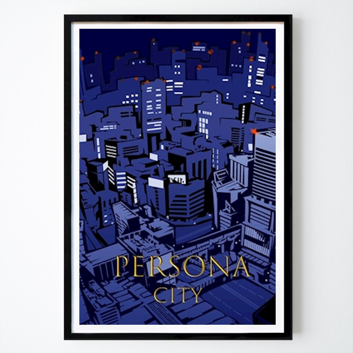 Konstnärlig Poster: Person Stad av Shiwaru