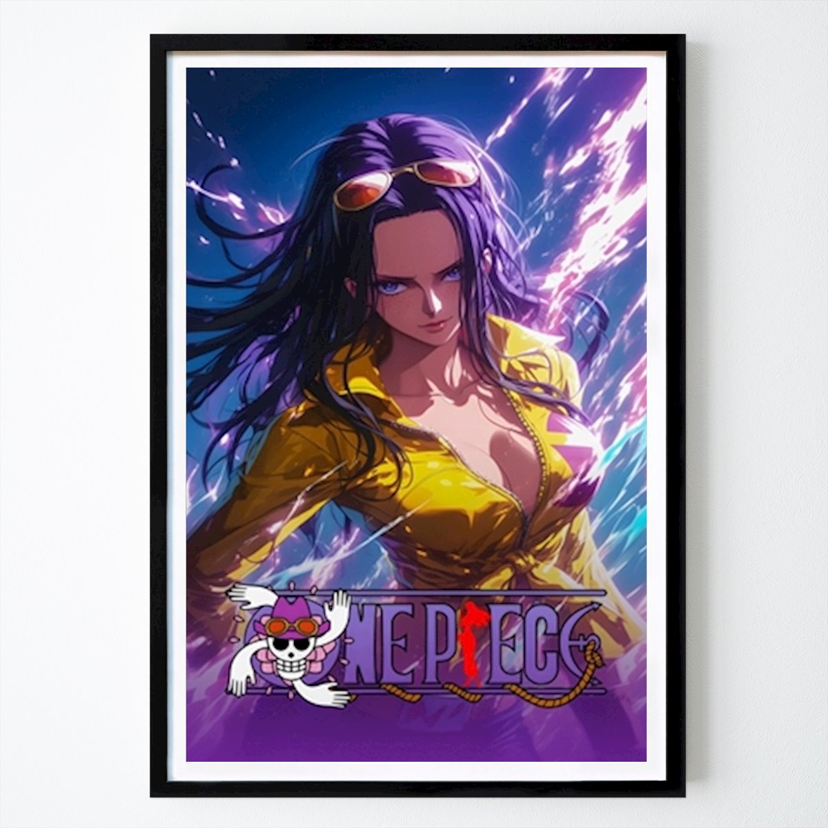 Retro & Vintage Plakat: Nico Robin Jeden kawałek autorstwa Brandy Wilson