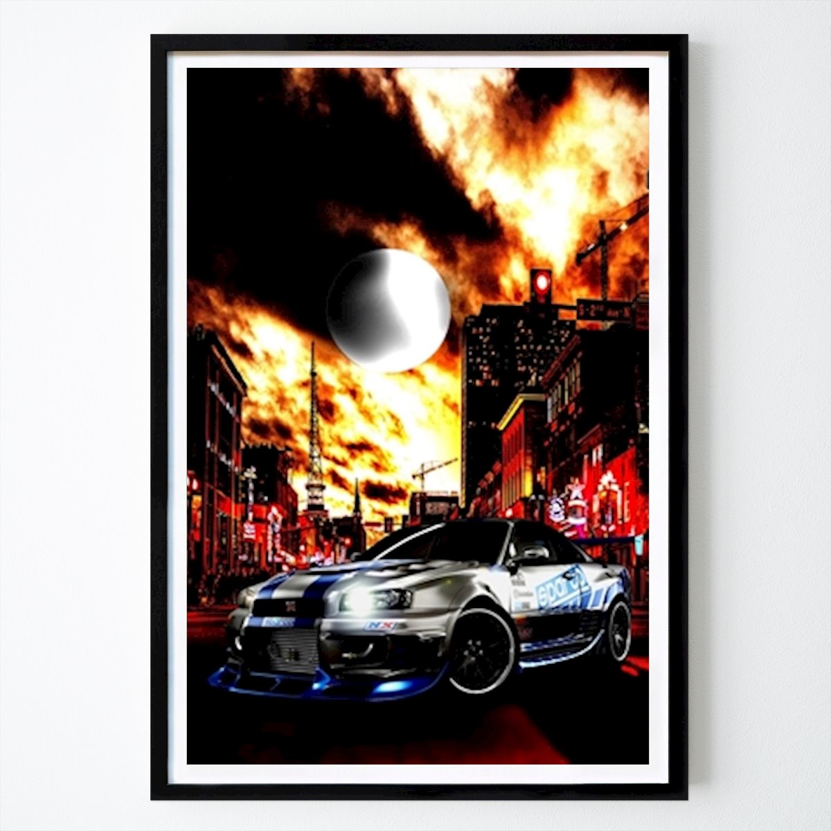 Hobby Plakat: Nissan Skyline av Bokoria