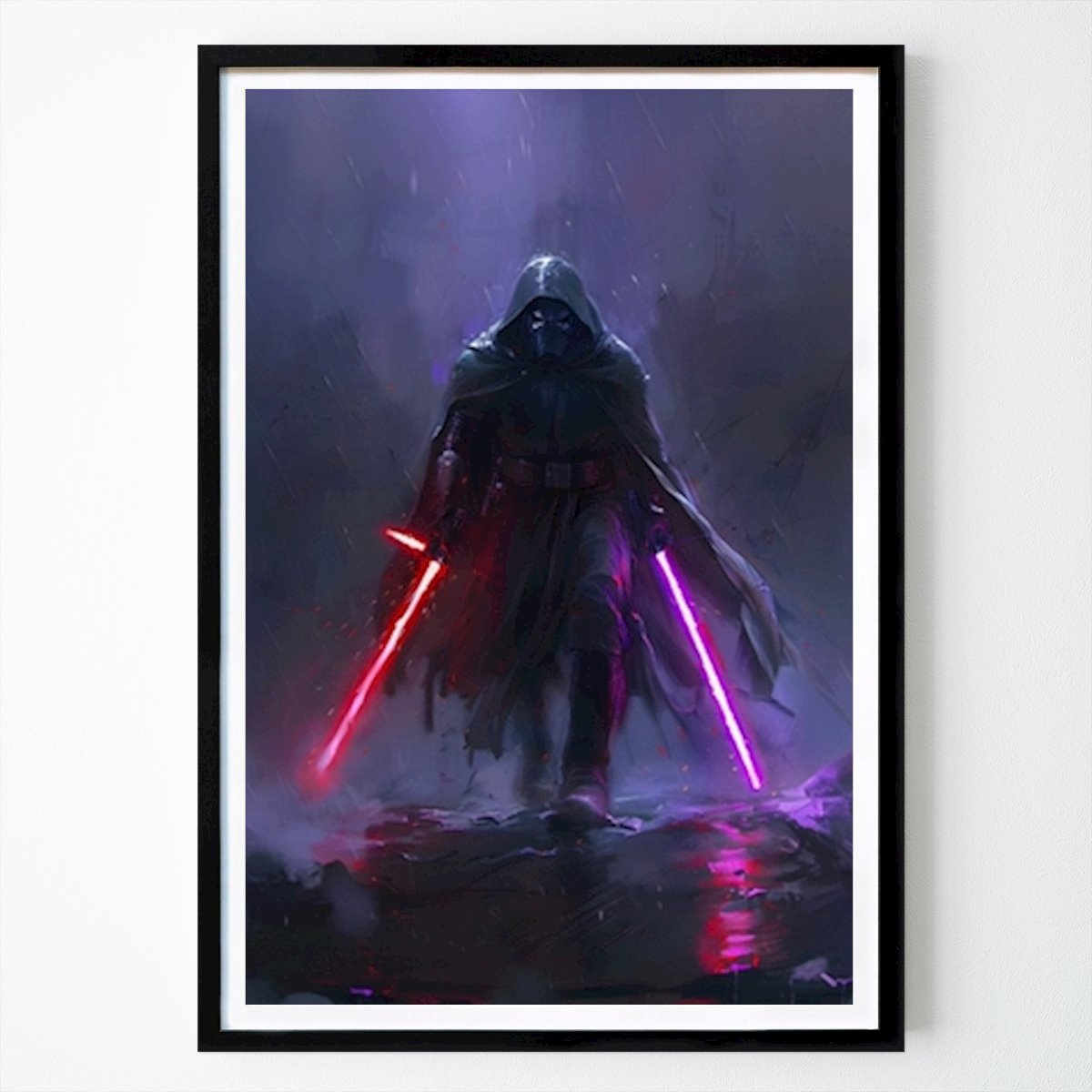 People & Portrait Poster: Star wars light saber by Mber schmalz