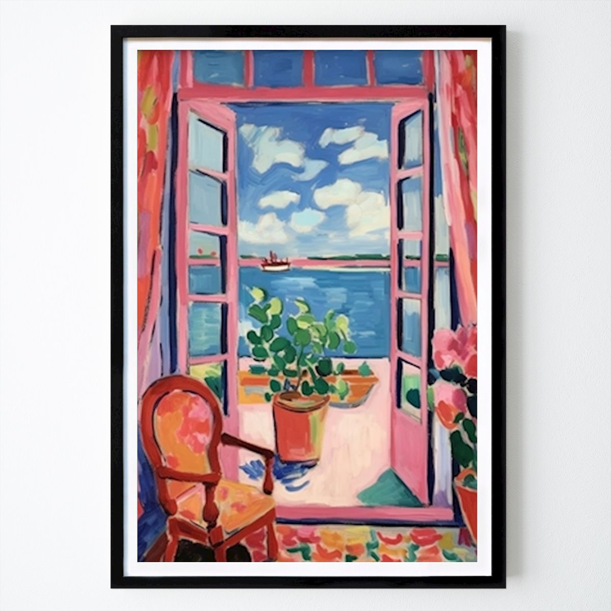 Naturaleza Póster: Matisse inspired Mediterranean de Niklas Horstmann