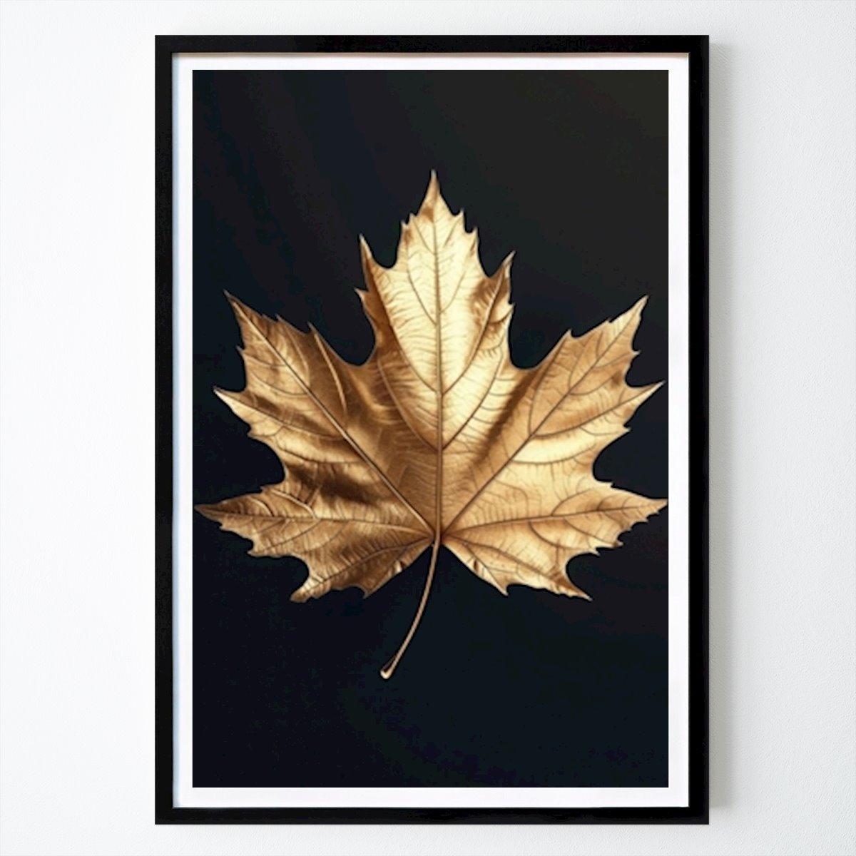 Animals Poster: Maple Gold Leaf by Morgan Yon