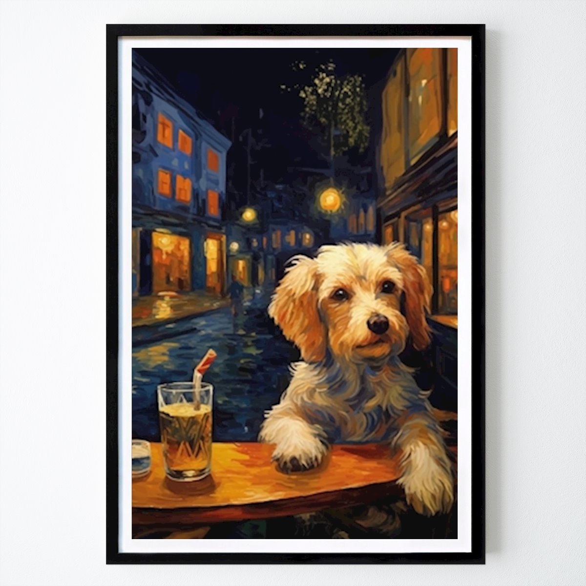 Dieren Poster: Van Dog 002 van Van Dog