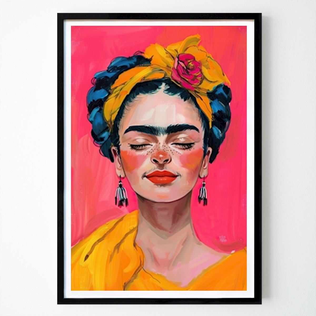 Illusztráció Poszter: Frida Kahlo Niklas Maximilian által