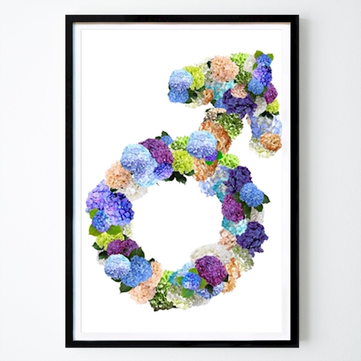 Blumen & Pflanzen Poster: Blumenjunge von Louise Jansson