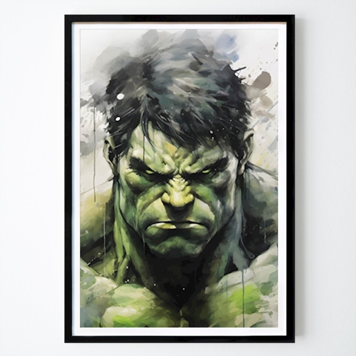 Människor & Porträtt Poster: Målning av Hulken av Arakarastudio