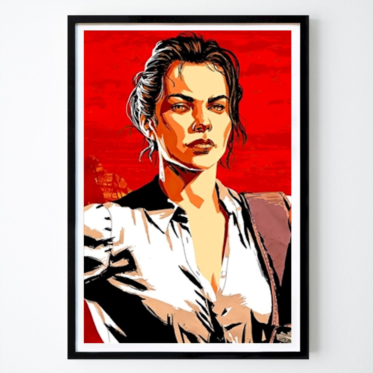 Blumen & Pflanzen Poster: Red Dead Erlösung von Nira dhea