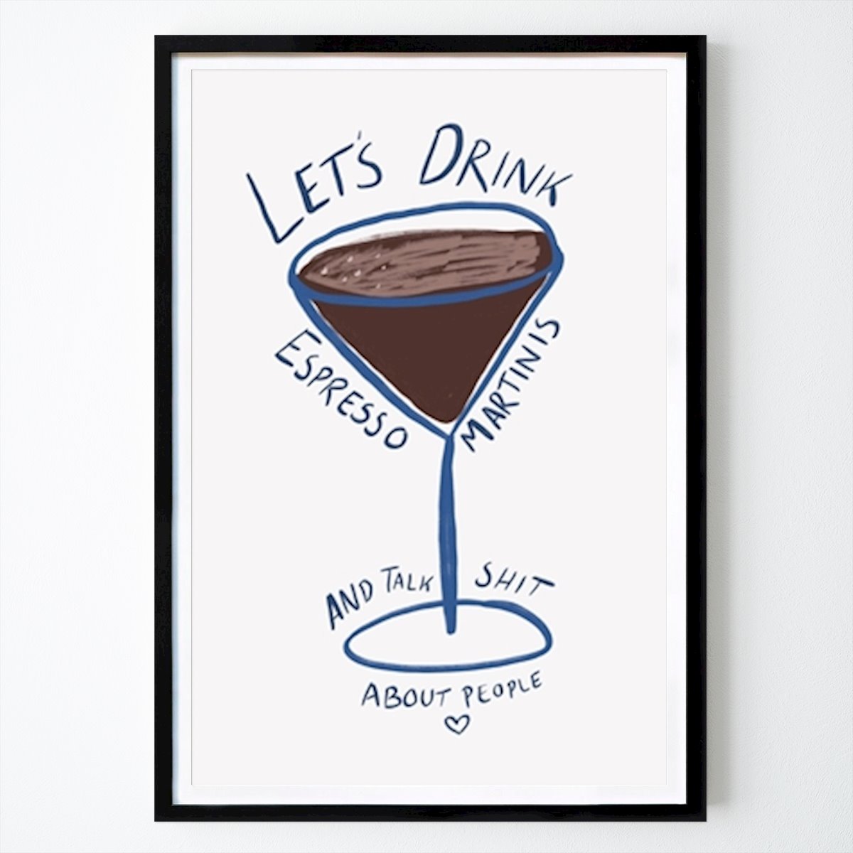 Kitchen Poster: Espresso Martini by Athene Fritsch