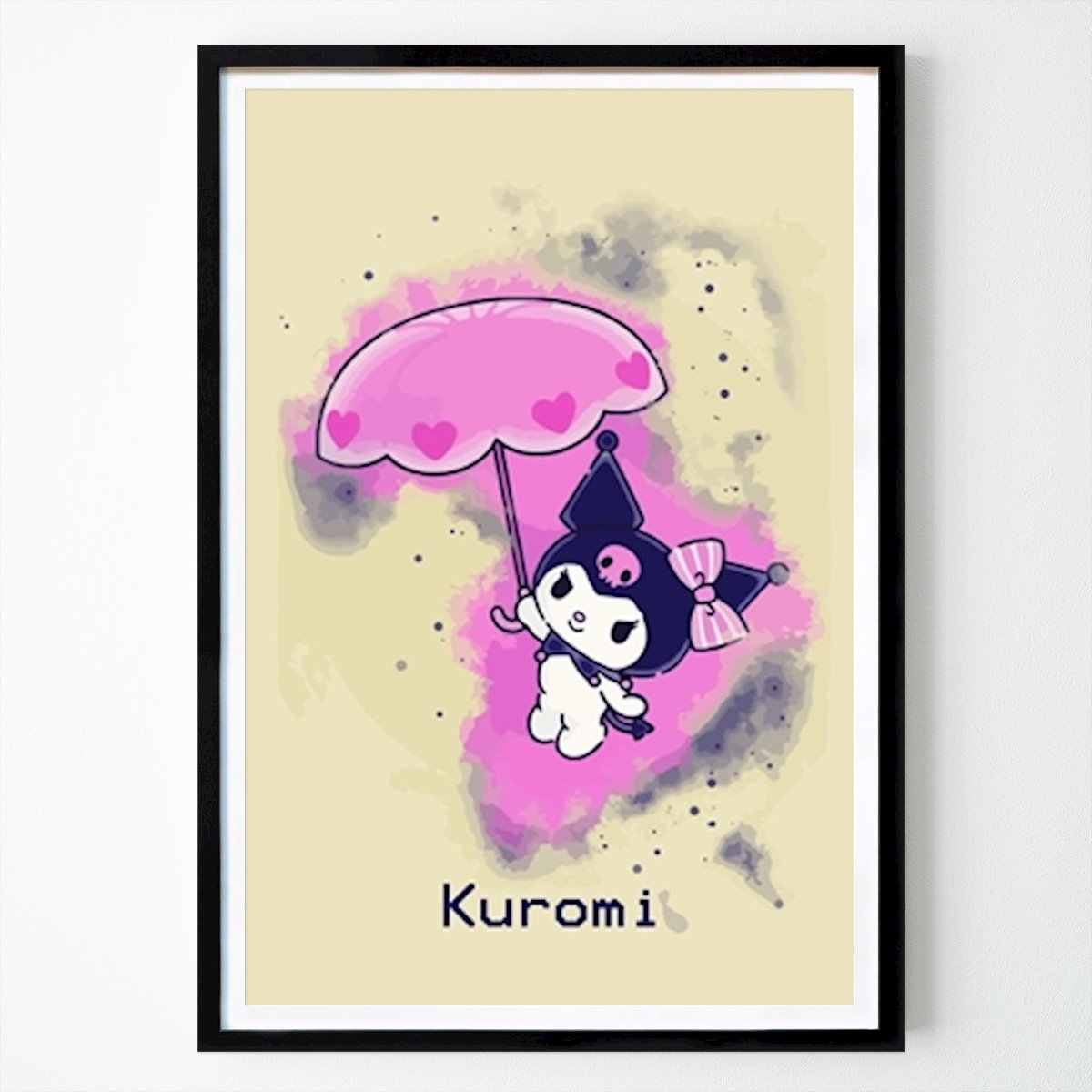 Illustrazione Poster: Kuromi Carino di Iwan