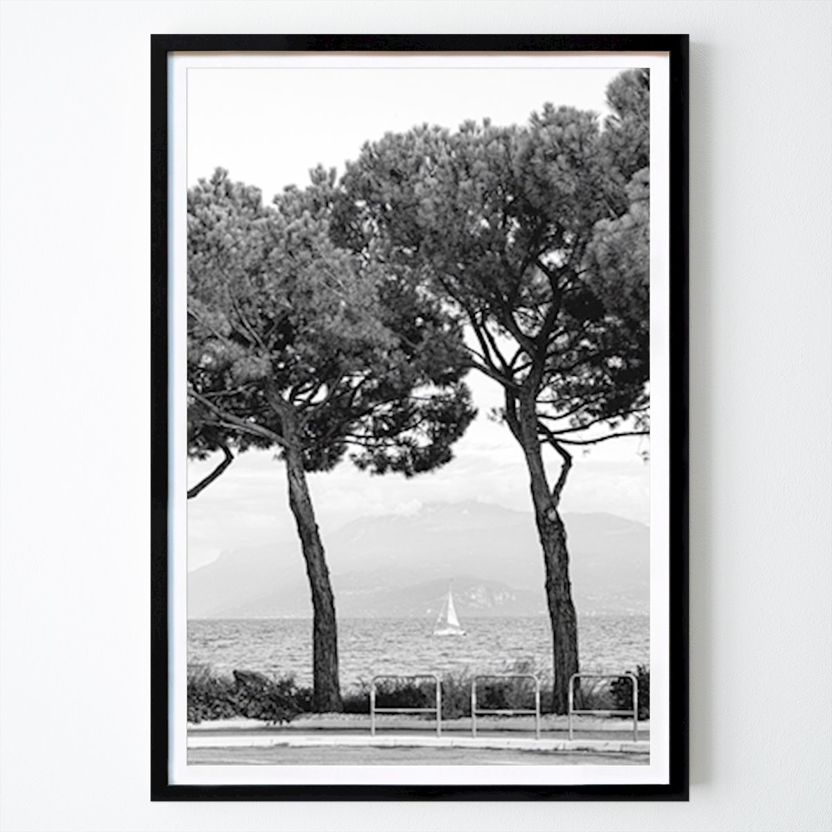 Italien Poster: Sailing Boat von Michael Schulz-Dostal