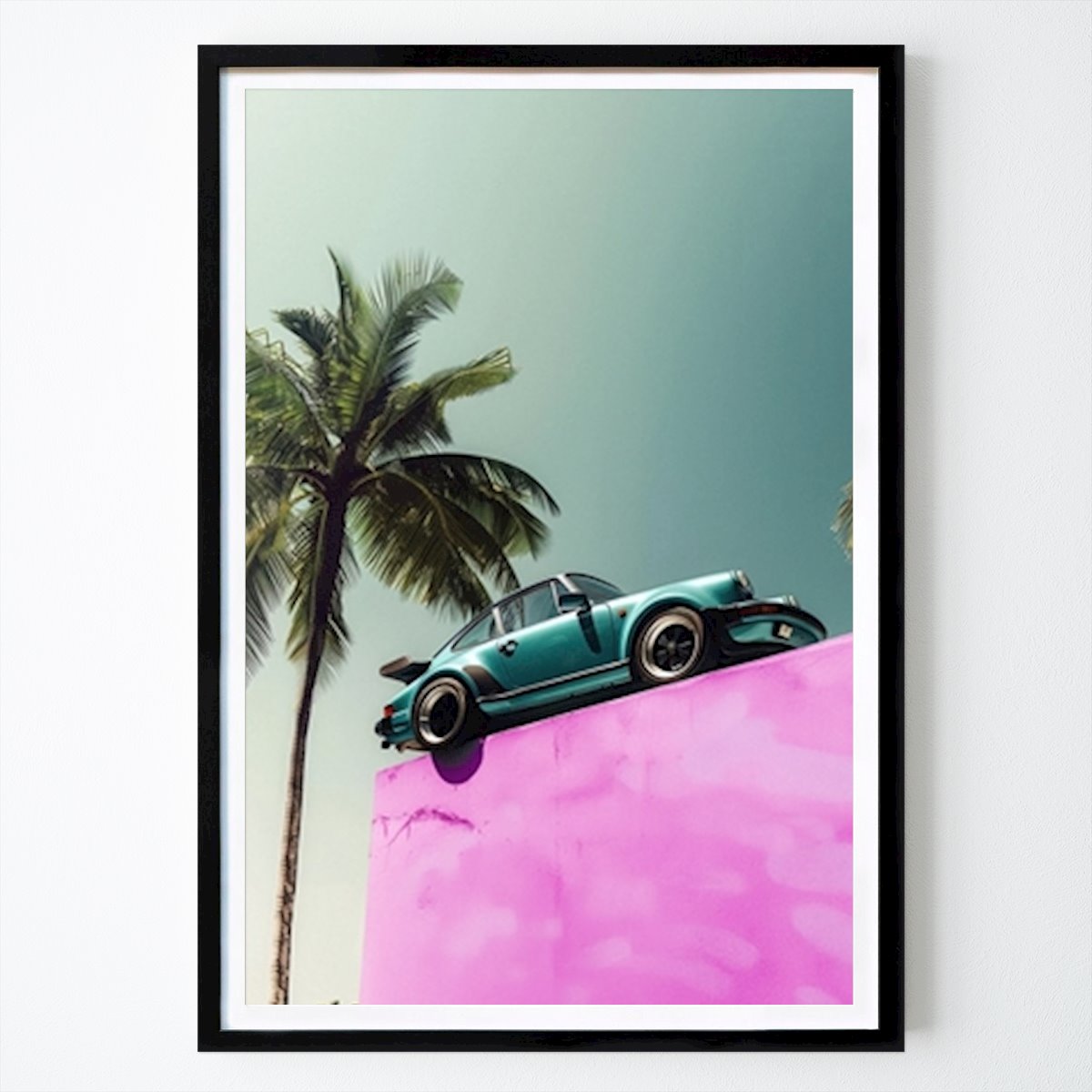 Car Poster: Porsche 911 turbo Cali by Remigius Wloczkowski