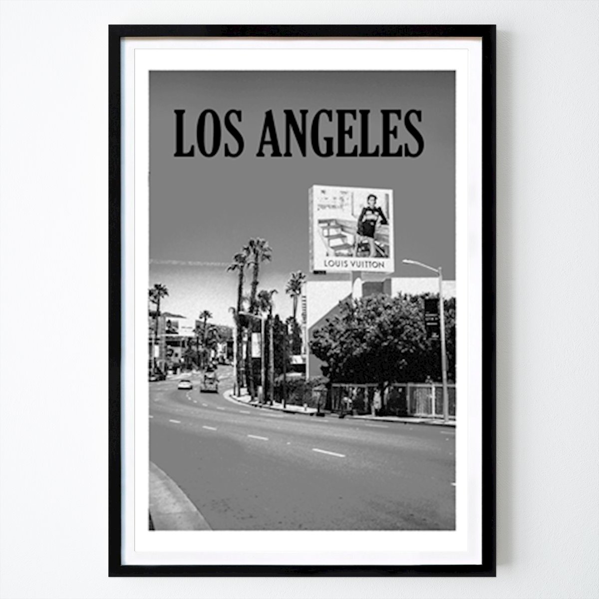 Places & Cities Poster: Los Angeles Poster by Viktor Håkansson
