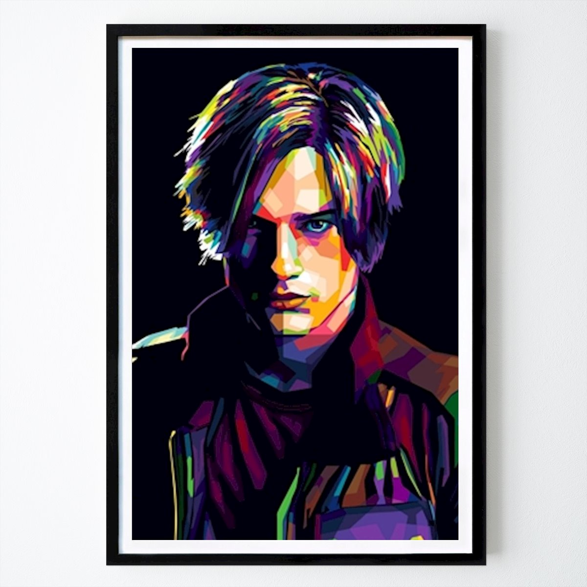 Pop Art Poster: Resident evil wpap pop art by Funki