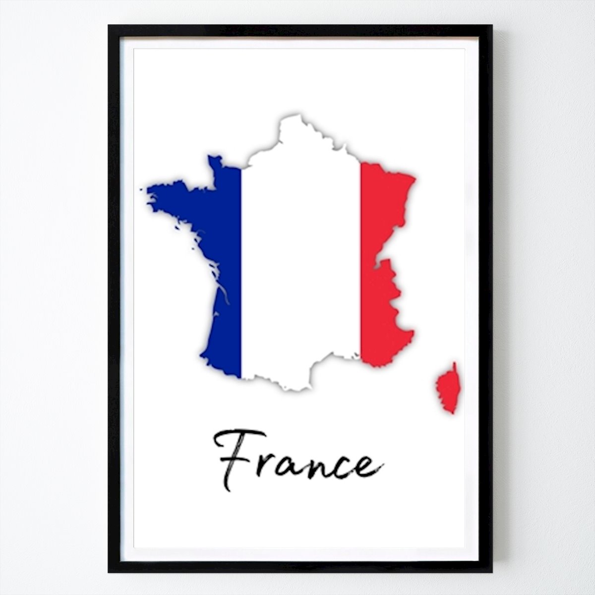 Futebol Poster: França de Wiff print