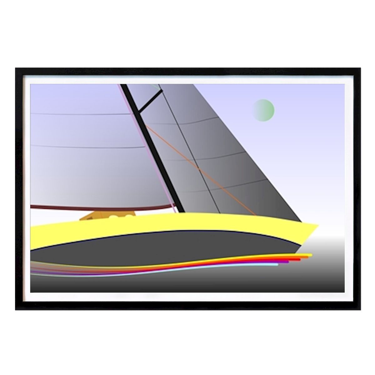 Hobby Poster: Great sailing by Eckhard berger