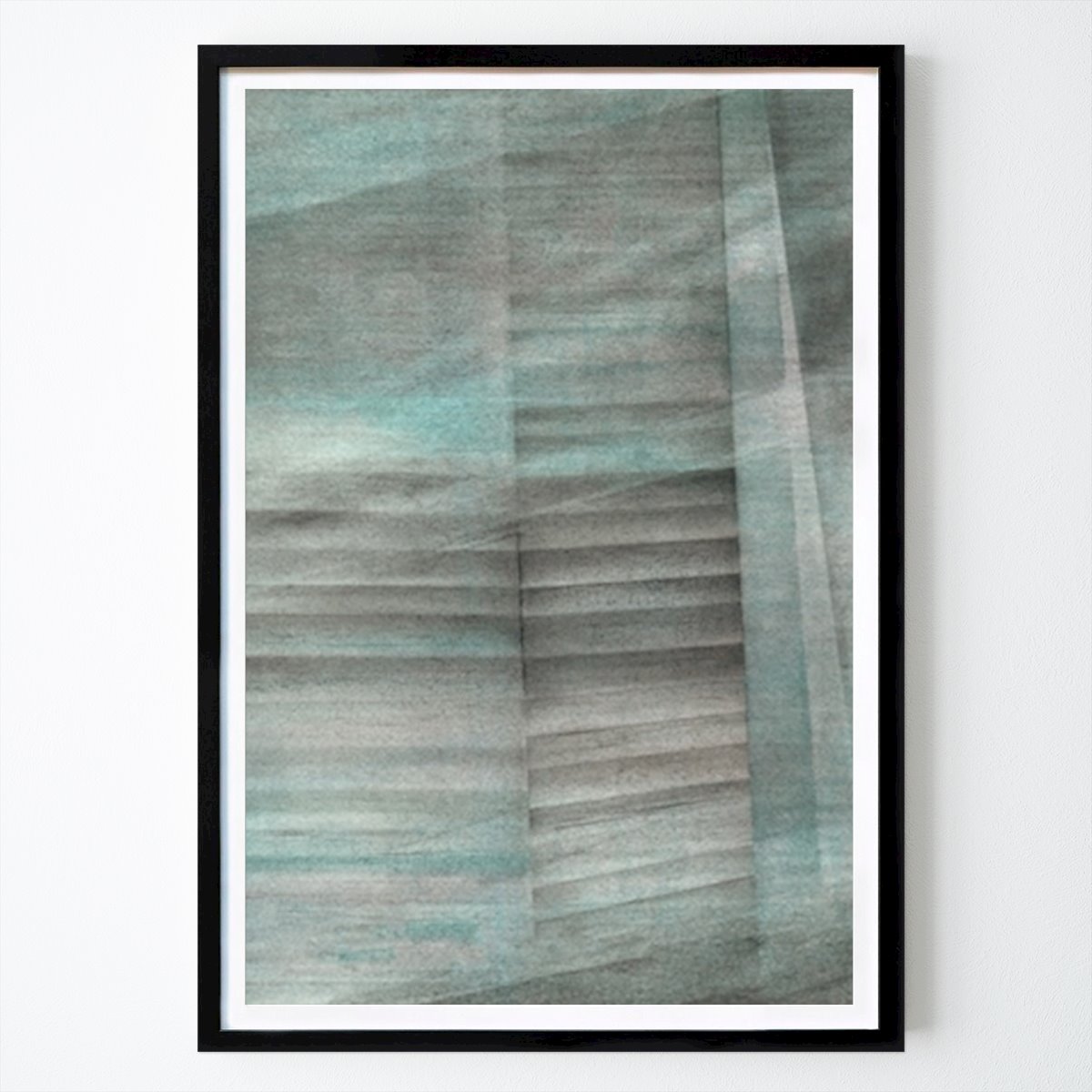 Abstract Poster: Abstract Pastel Aqua green by MJ Studio