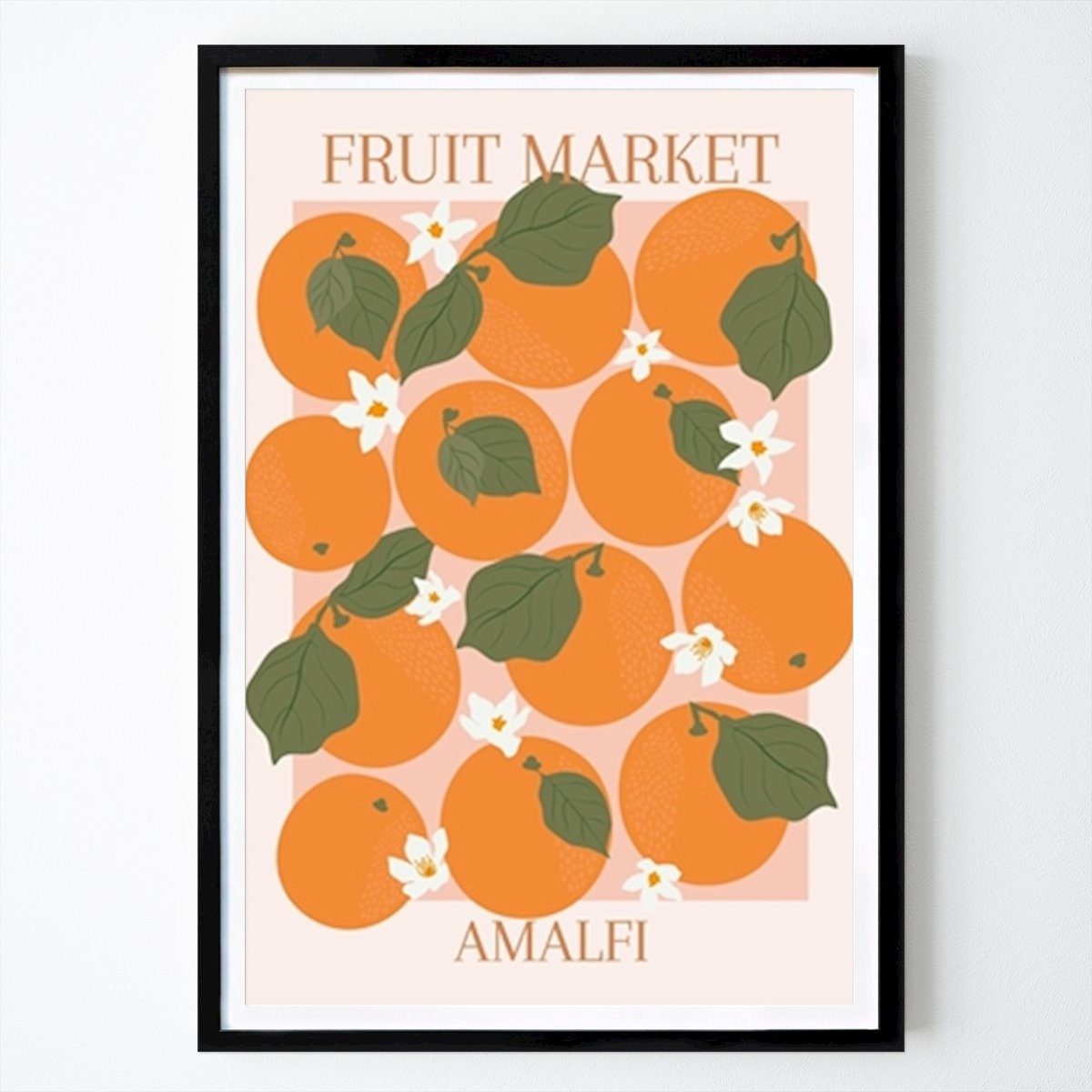 Italy Poster: Oranges by Suii