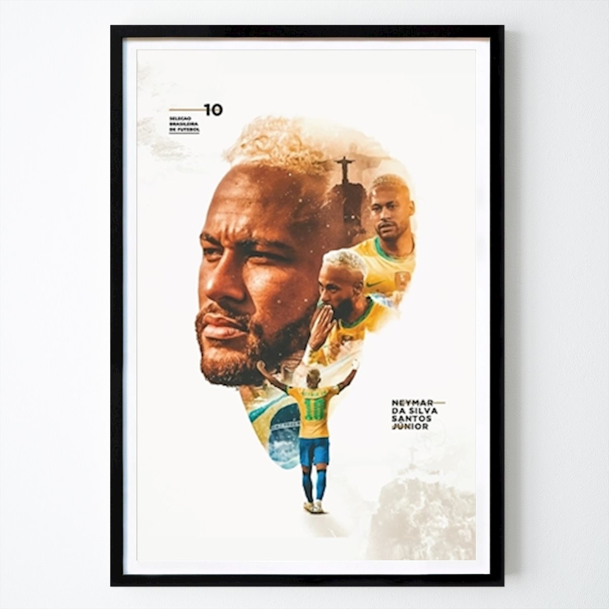 Fodbold Plakat: Stolt mand av Slamet marwiyah