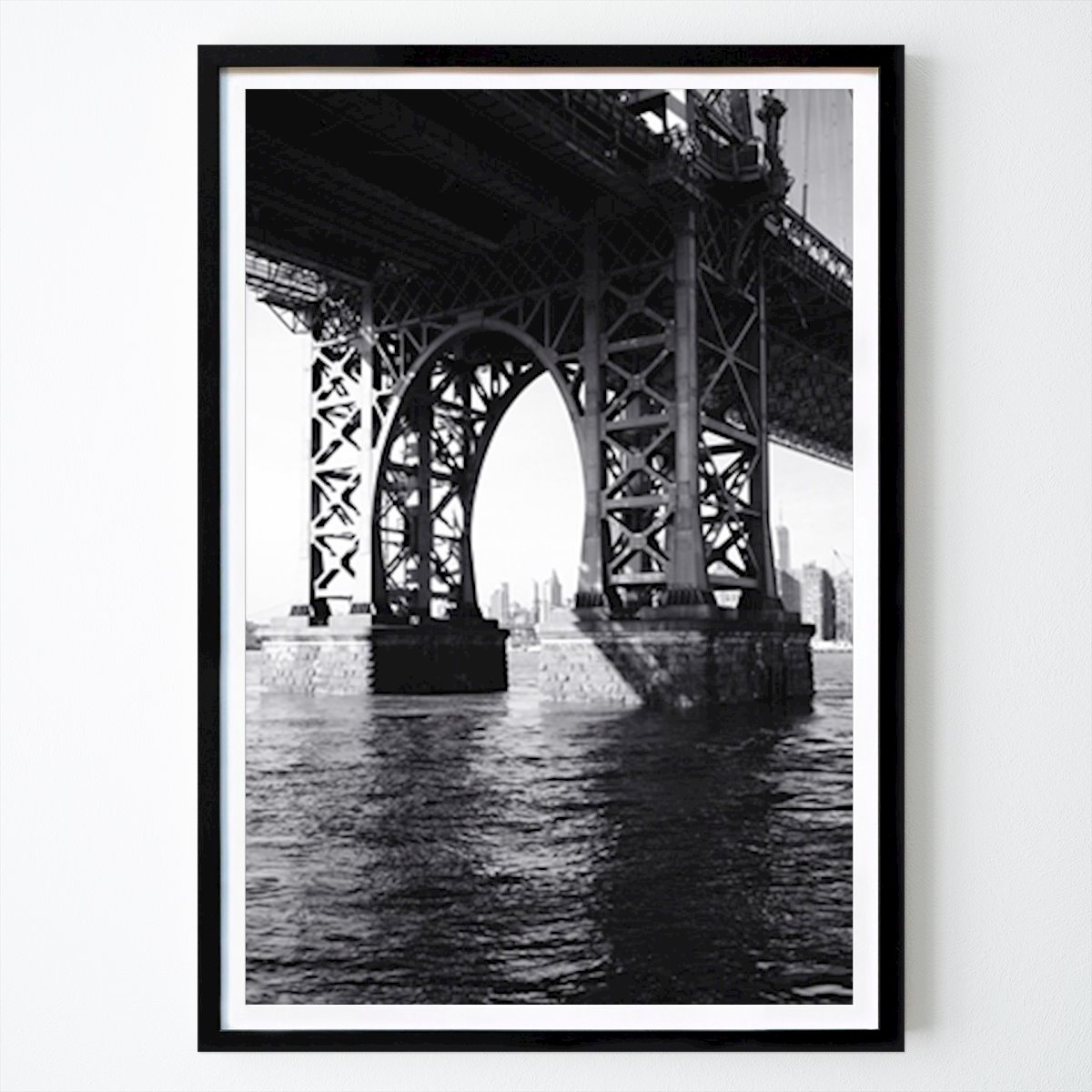 New York Poster: Broar i New York av Sarah S
